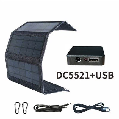 Panel solar flexible portátil