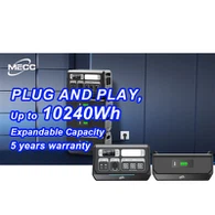Fuente de alimentación portátil fuera de la red y conectada a la red de 220V 2048WH