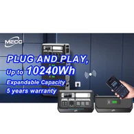 Fuente de alimentación portátil de 220V 2048WH con WIFI