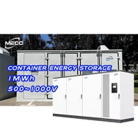 Contenedor de almacenamiento de energía de la batería de 2MBR