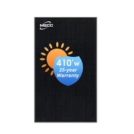 Panel solar de 410 W, totalmente negro