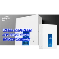 Batería de litio de pared de potencia confiable de 51,2 V 400 AH