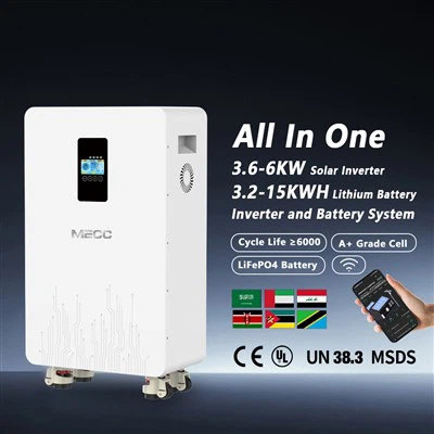 Sistema de energía solar todo-en-uno, inversor de 6 kW, batería de 15 kWh para el hogar