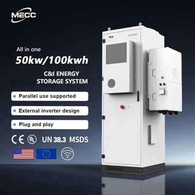 Gabinete de almacenamiento de energía de batería comercial del almacenamiento 50KW 100kWh de la batería