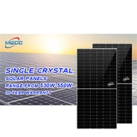 Panel fotovoltaico elegante Panel de vidrio doble 460W