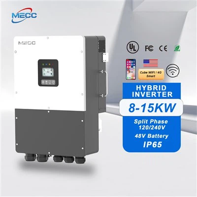 Inversor híbrido IP65 15kw fase dividida