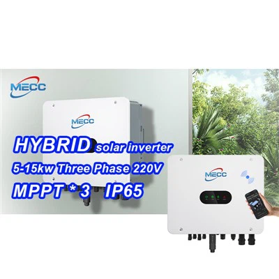 Tres fase de 10kW Inverter híbrido 220V